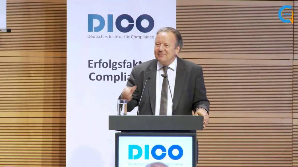 Mark Pieth at DICO Forum Compliance 2017