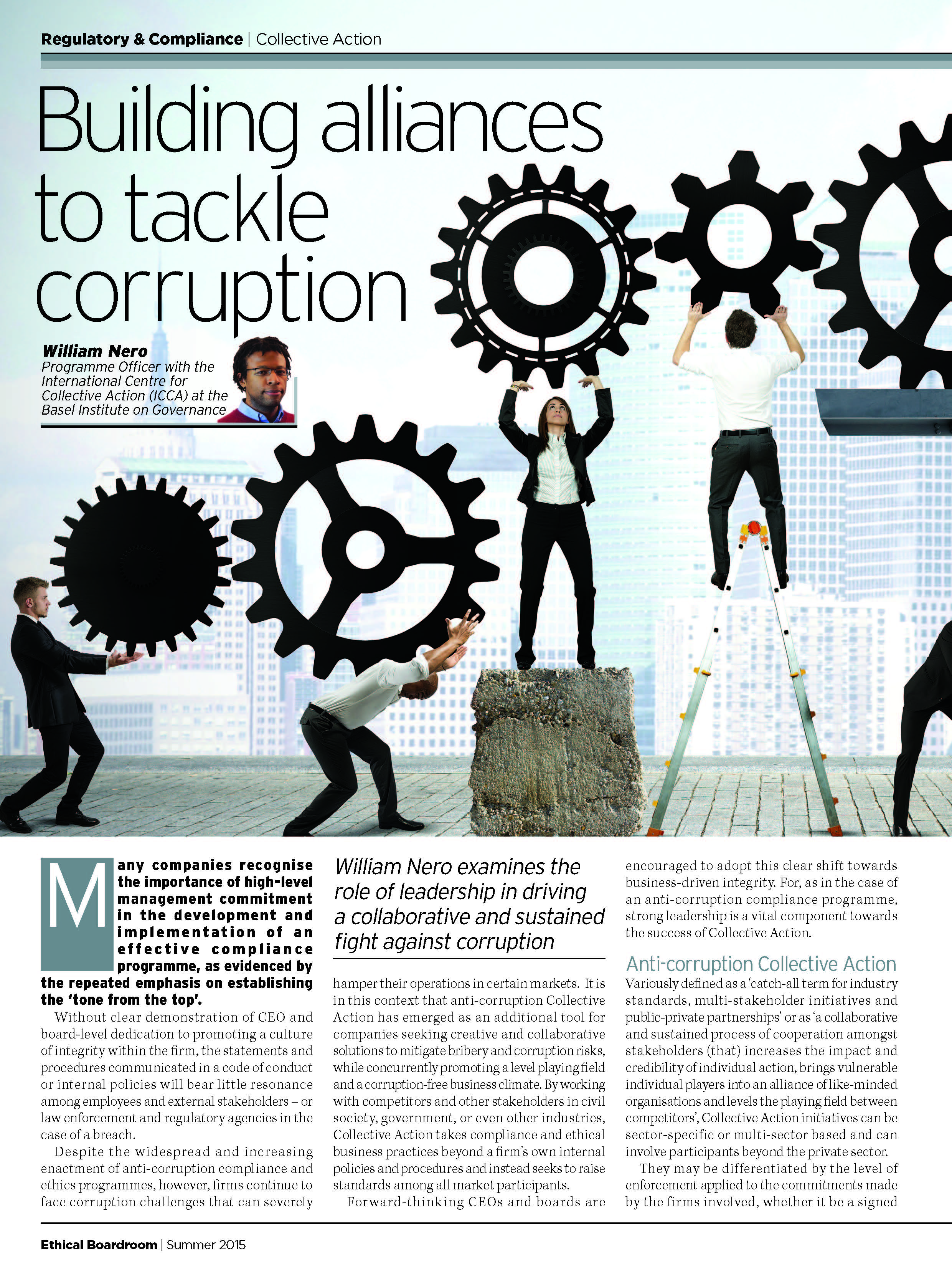 First page of article