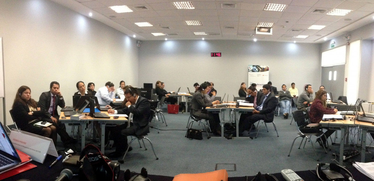 Peru training workshop