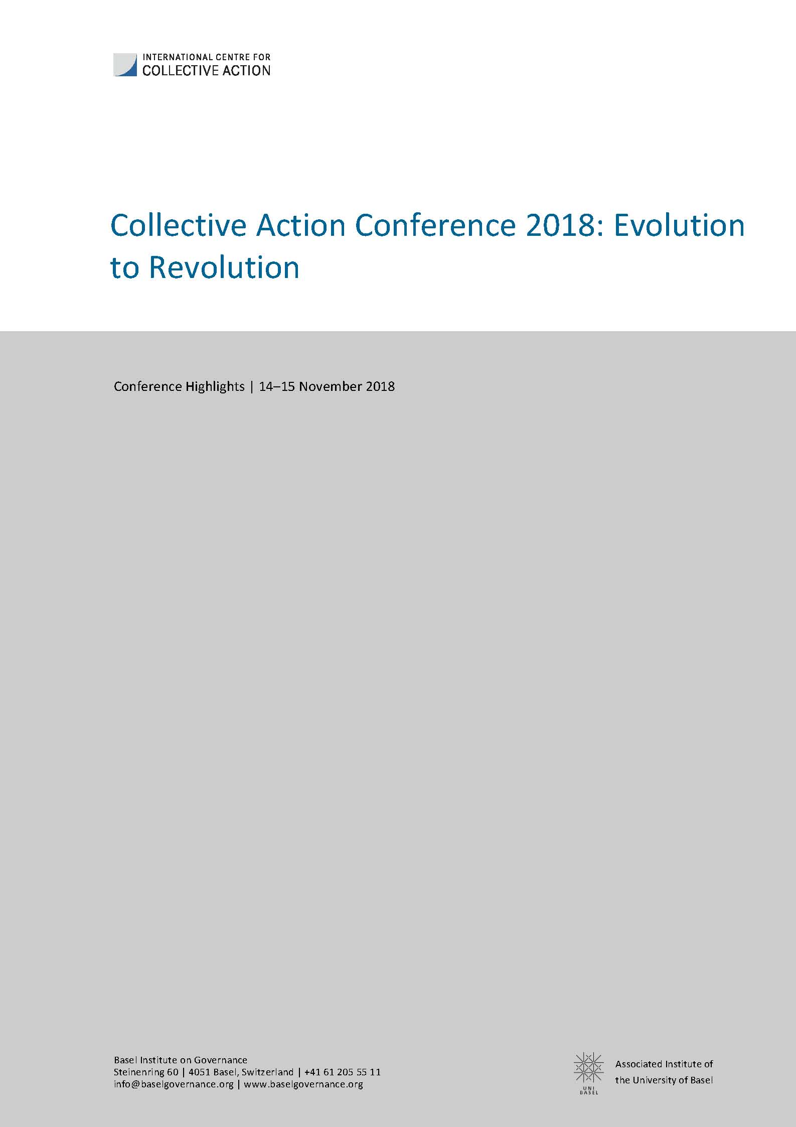 Collective Action Conference 2018 report