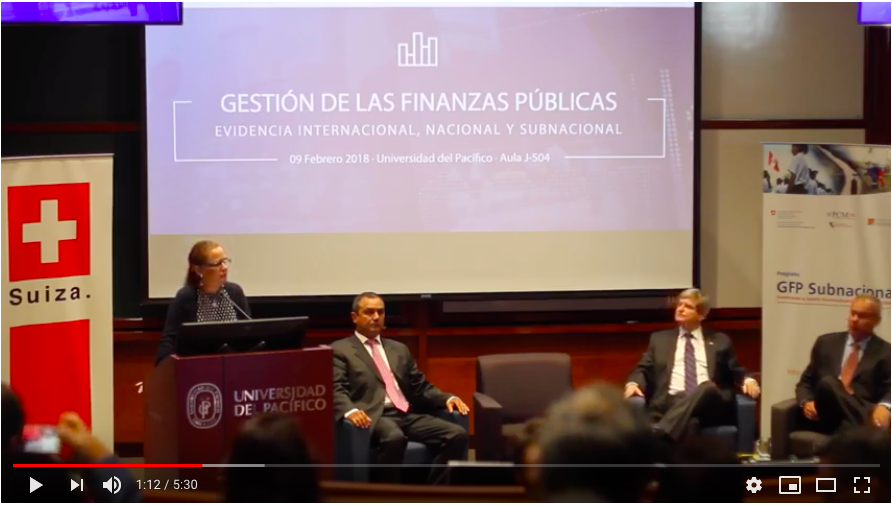 Presentación de las 11 evaluaciones PEFA a nivel Subnacional