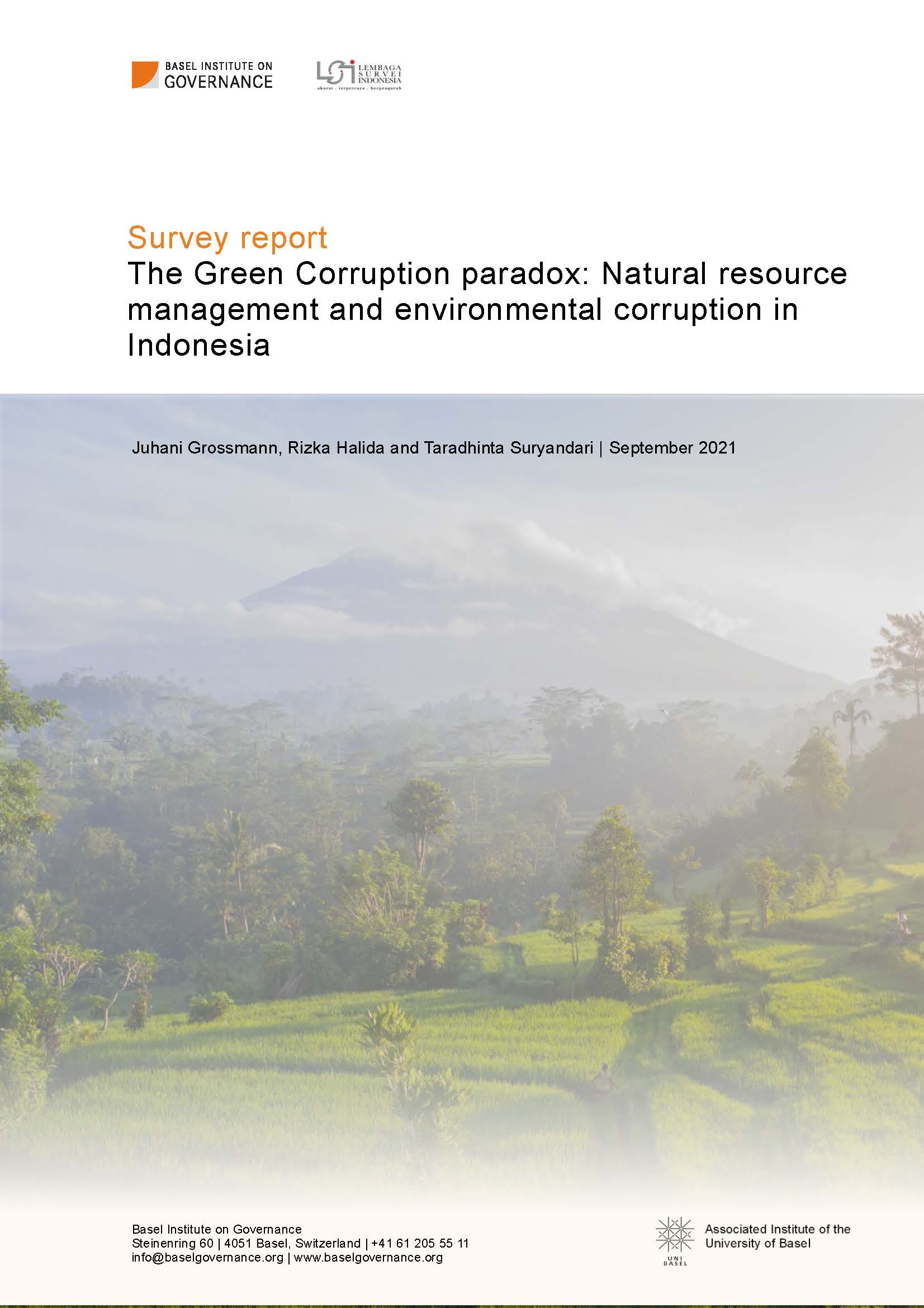 Green Corruption Paradox paper cover