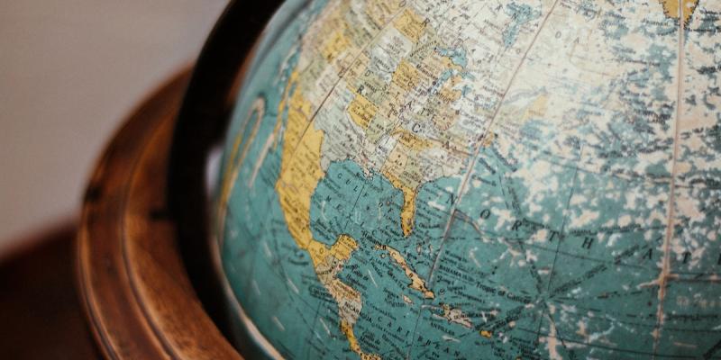Globe. Photo by Adolfo Félix on Unsplash.